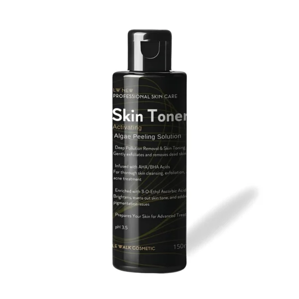 Le Walk Skin Toner Activator for Whitening and Acne 150ml – Essential Algae Peeling Solution for Melasma and Acne Treatment
