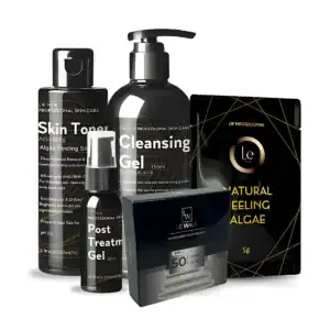 Le Walk Professional Algae Peeling – Complete Treatment Kit - Kit - Phototypes 4-6 (Medium to Dark Skin)