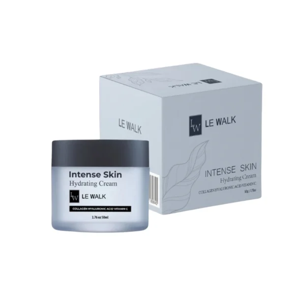 Le Walk Collagen Moisturizer – Hydrating Facial and Body Cream with Antioxidants