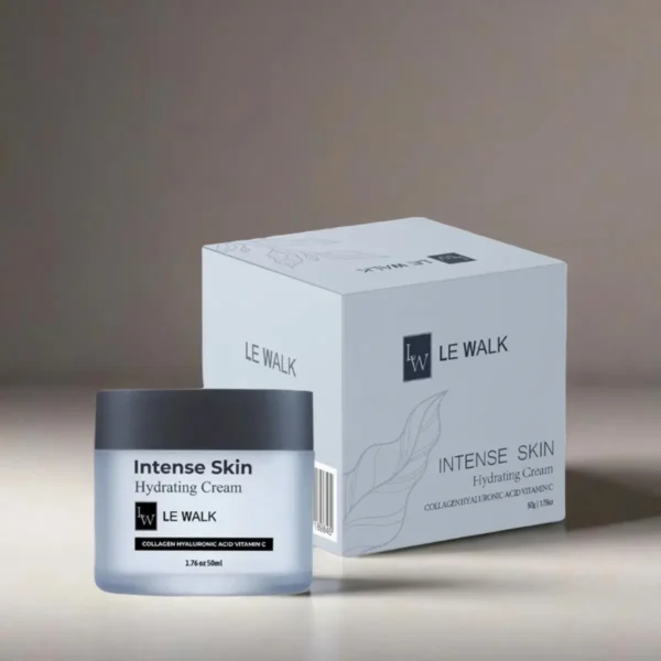 Le Walk Collagen Moisturizer – Hydrating Facial and Body Cream with Antioxidants - Image 2
