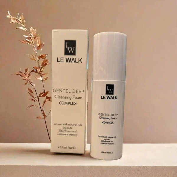 Le Walk Gentle Deep Cleansing Foam Complex – Nourishing Cleanser with Sea Mineral Salts and Antioxidants - Image 3