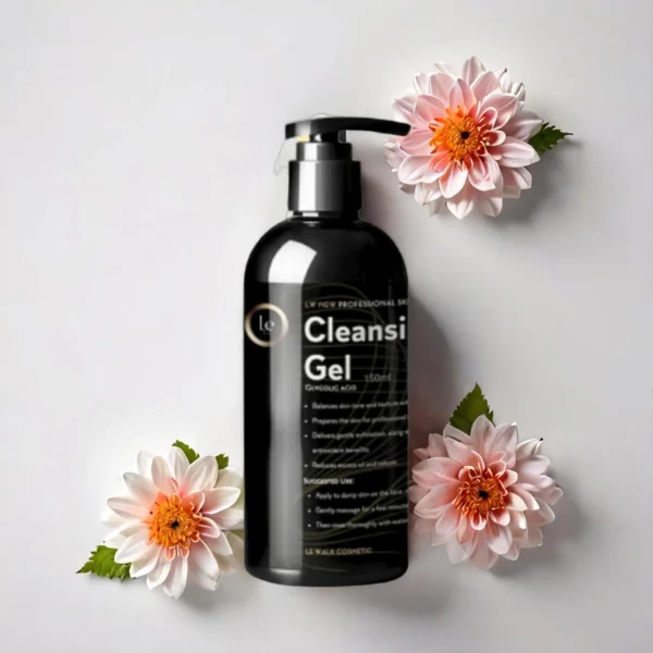 Le Walk Cleansing Gel with Glycolic Acid - Professional Formula 150ml - Image 2